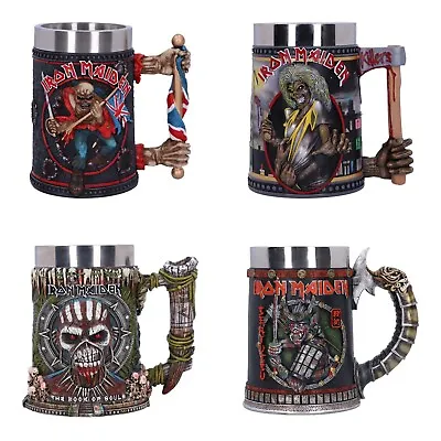 New Iron Maiden Eddie Tankard Cup Stein Official UK Licensed Collectable • £54.85