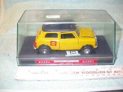 Nacoral Morris Mini 1000 3501/M In Yellow 1/24 In Original Cube Spain • $50