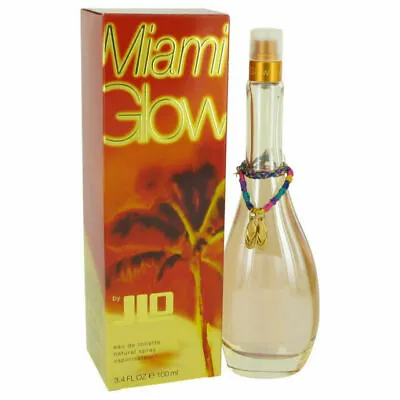 JLO MIAMI GLOW EAU DE TOILETTE SPRAY FOR WOMEN 3.4 Oz /100 Ml BRAND NEW ITEM!!! • $25.99