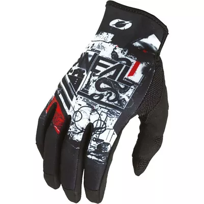 NEW Oneal Mayhem Scarz Black/Grey Dirt Bike Gloves • $25