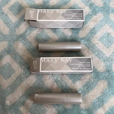 MARY KAY VELVET LIP CREME BERRY STYLISH 0.08 OZ Lot Of 2 • $14.99