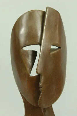 Picasso Male With Faces Cubism Design Outfit Bronze Sculpture Statue Figure Deal • $174.65