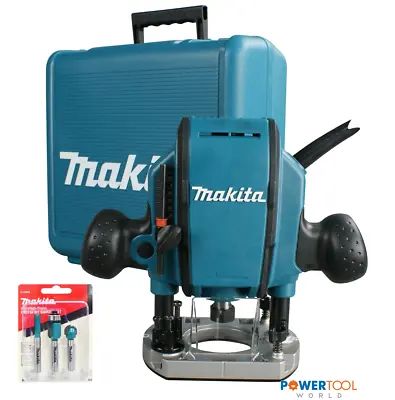 £114 • Buy Makita RP0900X/2 1/4  Or 3/8  Plunge Router 240v