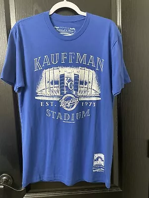 Mitch And Ness T Shirt Kansas City Royals Kauffman Stadium NWT Medium • $16.99