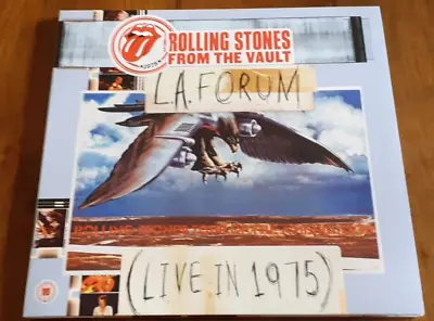 £130 • Buy The Rolling Stones - L.A Forum (Live In 1975) - 3LP Vinyl + DVD From The Vault