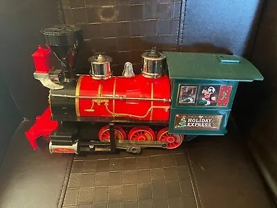 Disney Parks Christmas Train Set Mickey Holiday Express - ENGINE (gold Sticker) • $50