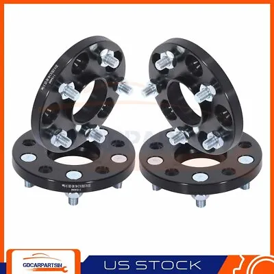 (4) 15mm Hubcentric Wheel Spacers 5x4.5 5x114.3 Fits Honda Civic Acura TL RSX • $59.63