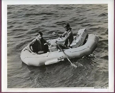 1944 Lakehurst NAS Naval Air Station Rescue Equipment Tests Original Press Photo • $27.99