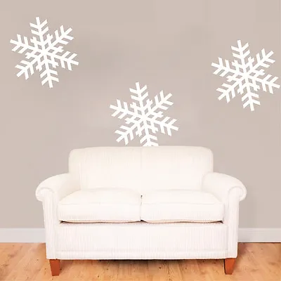 $14.95 • Buy Removable Snowflakes Decals Christmas Window Stickers Christmas Decorations, H66