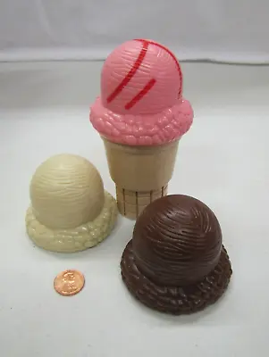 Melissa & Doug ICE CREAM CONE Chocolate Strawberry Vanilla Lot Play Replacement • $11.90