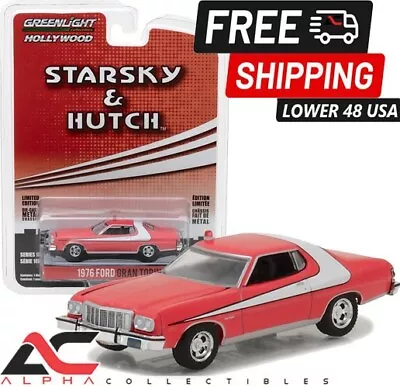 Greenlight 44780a 1:64 1976 Ford Gran Torino Starsky And Hutch (1975-1979 Tv) • $12.95