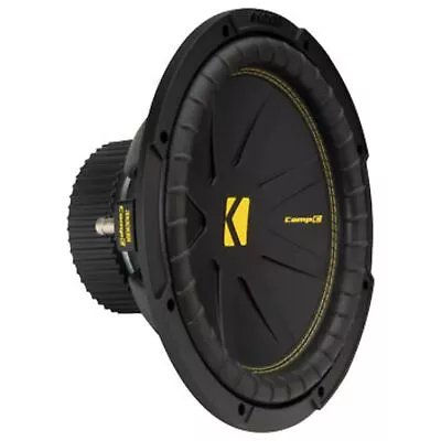 Kicker KI-50CWCS124 12-Inch 4-Ohm Single Voice Coil CompC Subwoofer • $129.99