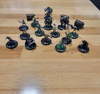 Mage Knight - 1 Star Lot W/ 15 Figures - 3 Chests • $19.99