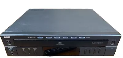 RCA RP-8075RS 5-Disc Carousel CD Player Changer Parts Only Turns On Doesn't Work • $59.95