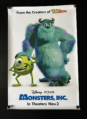 Monsters Inc Original Movie Poster • $40