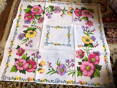 £18 • Buy Vintage French Floral Grand Teinte Set Of 6 Napkins