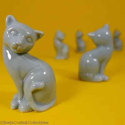 Wade Whimsies - (2012) Wade Collectors Fair Special Issues - Tiny Gray Cat • $7.06