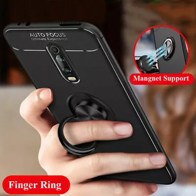 For Xiaomi Mi 9T / Mi 9T Pro Car Ring Bracket Magnetic Metal Gel Cover Case • $10.22