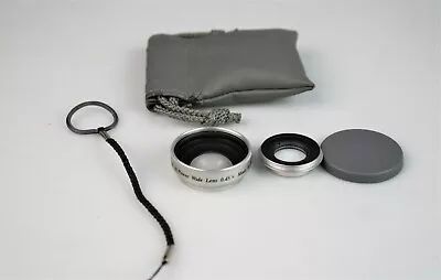 Crystal Optics 28mm M-Power 0.45x Digital Wide Lens W/macro + Case Made In Japan • $19