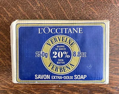 L'Occitane 8.8 Oz Shea Butter Verbena Soap Vegetable - France - Sealed • $19.95