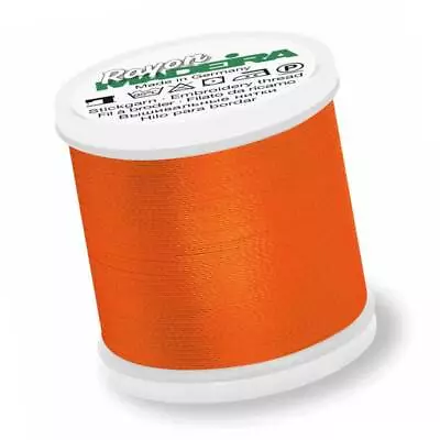 Madeira Machine Embroidery Rayon Thread - 1278 True Orange • £2.30