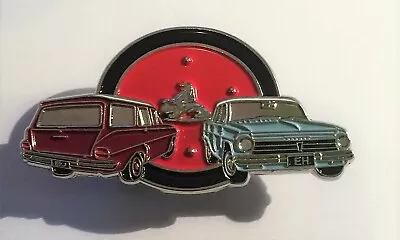 EJ/EH Holden Duo (Red/Blu) Quality Metal Car Badge Hat Pin Lapel Pin 2 Clutch • $10