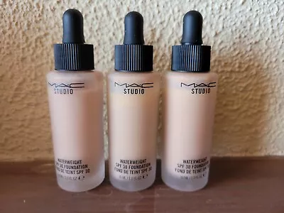 MAC Studio Waterweight SPF 30 Foundation BNIB 30ml/1fl.oz. ~choose Your Shade~ • $30