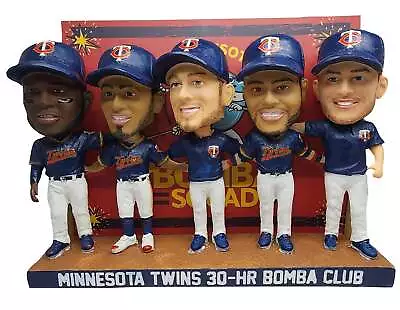 Minnesota Twins Quintuple Bobblehead MLB Baseball Bomba Club Squad • $39.99