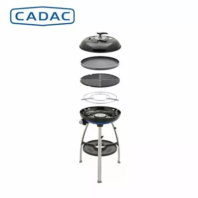 Cadac Carri Chef 50 Chef Pan BBQ Combo Caravan Camping Barbecue NEW 2024 MODEL • £209.99