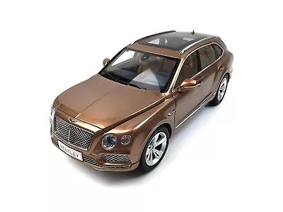 KYOSHO 1:18 BENTLEY BENTAYGA BRIGHT BRONZE Diecast Metal Model Car 08921BZ • $309.99