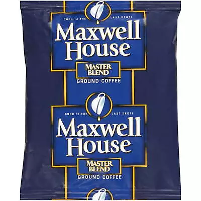 Maxwell House Master Blend Ground Coffee 42 Ct Casepack 1.1 Oz Packets Delicious • $28.41