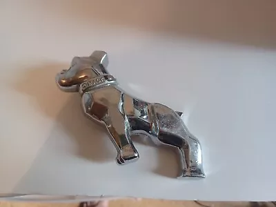 Vintage Mack Truck Bulldog Left Fender Emblem Chrome 4MR2158 Read Description  • $7