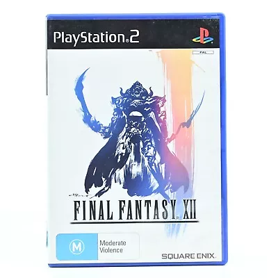 Final Fantasy XII - Sony Playstation 2 / PS2 Game - PAL - FREE POST! • $13.99