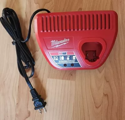 Milwaukee M12 FUEL Lithium-ion Battery Charger - Red (48-59-2401) Brand New • $13