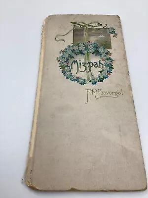 Antique Mizpah Illustrated 1910 Flower Book F. R. Havergal Best Wishes Series • $12.50