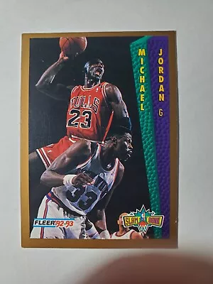 Michael Jordan 1992 Fleer Tony's Pizza Card • $4