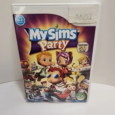 My Sims Party (Nintendo Wii 2009) Complete With Manual • $4.73