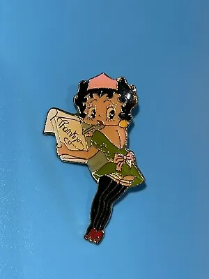 £14.75 • Buy Vintage Betty Boop Waitress Lapel Hat Pin Cartoon Jacket Collectible Brooch 