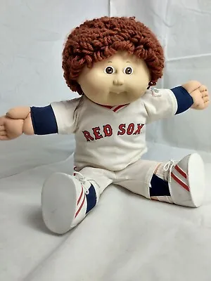 Vintage Cabbage Patch Kids All Stars Red Sox Boy #5 Tooth Coleco Taiwan IC2 1986 • $45