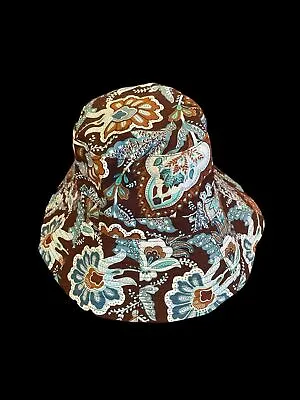 Vera Bradley Java Blue Crusher Hat NWOT. Reversible And Foldable • $18