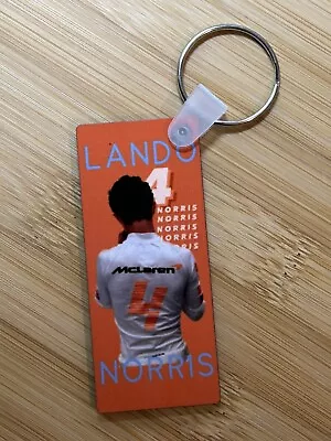 KeyRing /keyChain Lando Norris  F1 Driver McLaren Team • £6.99