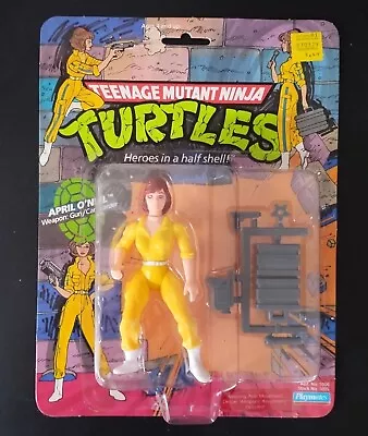 Teenage Mutant Ninja Turtles Vintage April O’Neil 1988 NRFC • $250