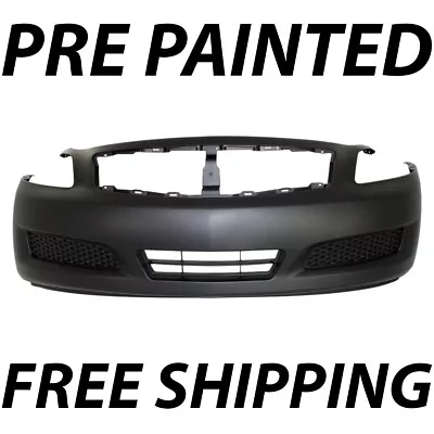 NEW Painted To Match Front Bumper Cover Fascia For 2007 2008 Infiniti G35 Sedan • $360.99