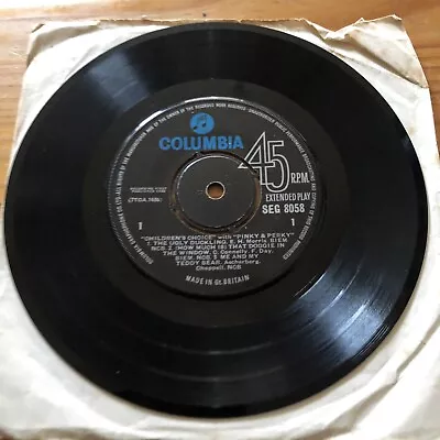 £1.49 • Buy Pinky And Perky -Children's Choice With Pinky & Perky - 7  UK EP-Columbia (1960)