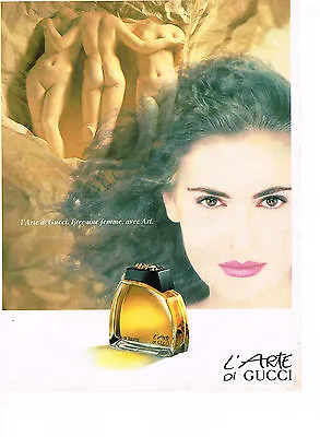 ADVERTISING 034 1992 GUCCI Perfume L'ART • $3.20