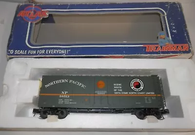 Atlas O Gauge 40' Northern Pacific 98513 3 Rail Plug Door Box Car #0528-1 • $24.99