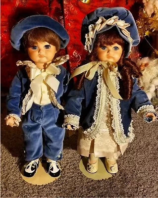 Missy Pouty And Timothy Twins Reproduction Maryse Nicole All Porcelain Dolls  • $129