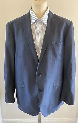 F&F Florence & Fred Men’s Dark Grey Suit - Jacket 52” Long Waist 42” Leg 33” • $24.89