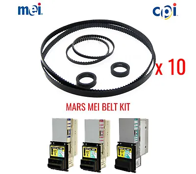 (10) Mars MEI Series 2000 Belt Kit For AE & VN Dollar Bill Validators/Acceptors  • $114.99