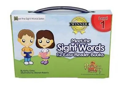 Meet The Sight Words - Level 1 - Easy Reader Books (boxed Set Of 12 - GOOD • $6.84